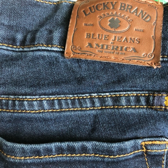 Sz 8 lucky brand Charlie skinny jeans - Picture 2 of 3